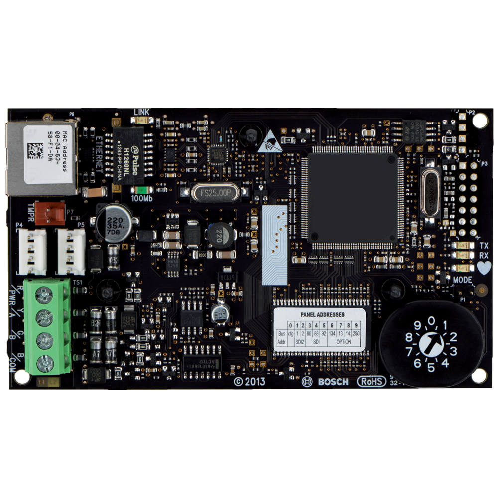 BOSCH B426-M SOL2000/3000 ETHERNET COMMUNICATION MODULE IP COMMUNICATIONS SUITS SOL2000/3000 PANELS