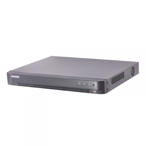 Hikvision TVI4.0 16ch DVR, H.265+, HDTVI/HDCVI/AHD/CVBS, 2 HDD Bays, 5MP@12fps