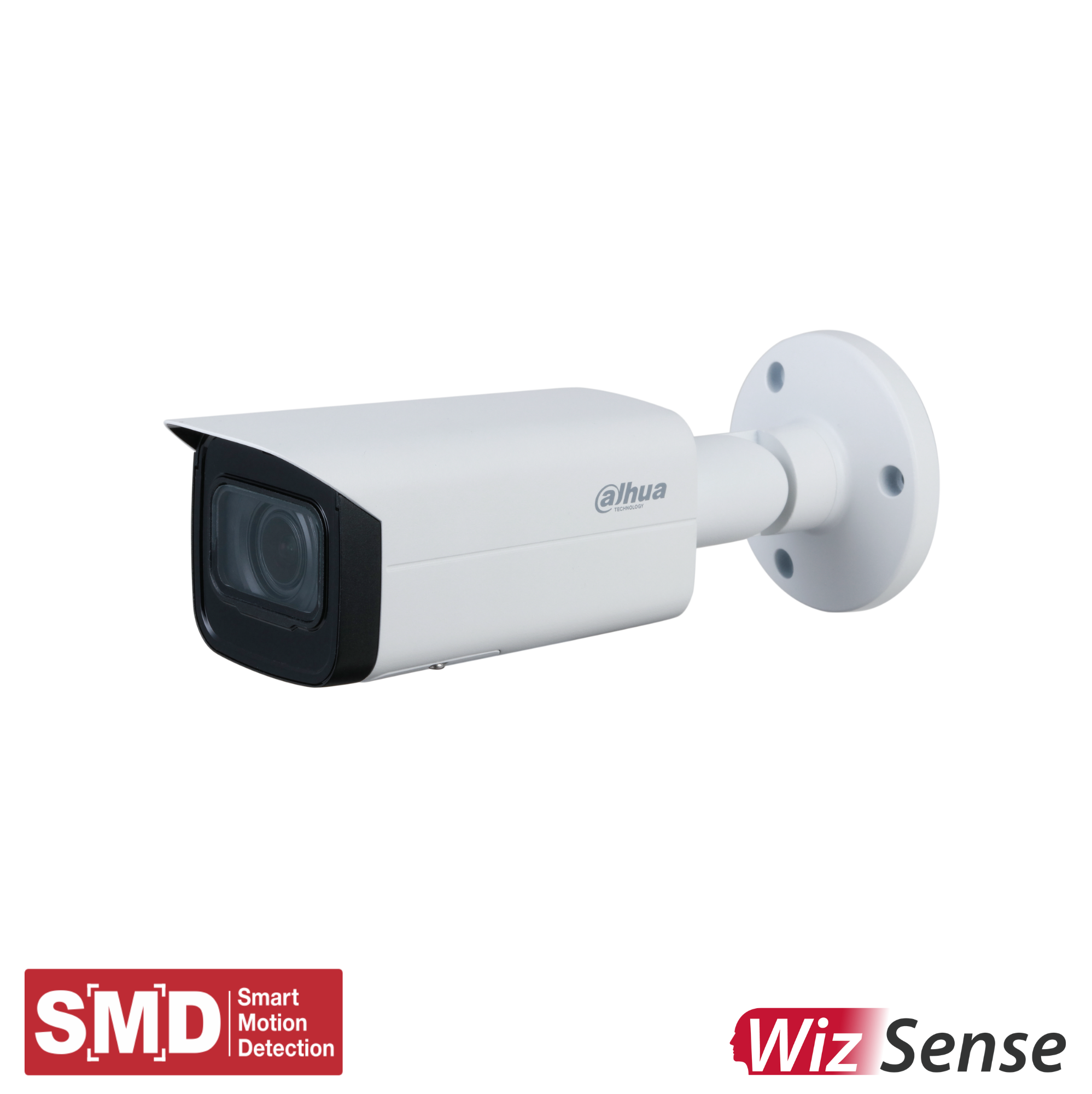 Dahua 5MP Lite AI Motorised Starlight Bullet, Perimeter, SMD, SD Card, WDR, IR60m,IP67, POE