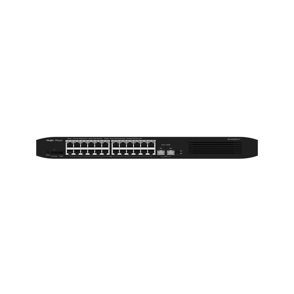 Ruijie Reyee - 26-Port Gigabit Smart Cloud Managed PoE Switch