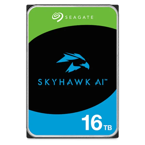 Seagate SkyHawk AI 16TB HDD 7200RPM 3.5in SATA Surveillance Hard Drive