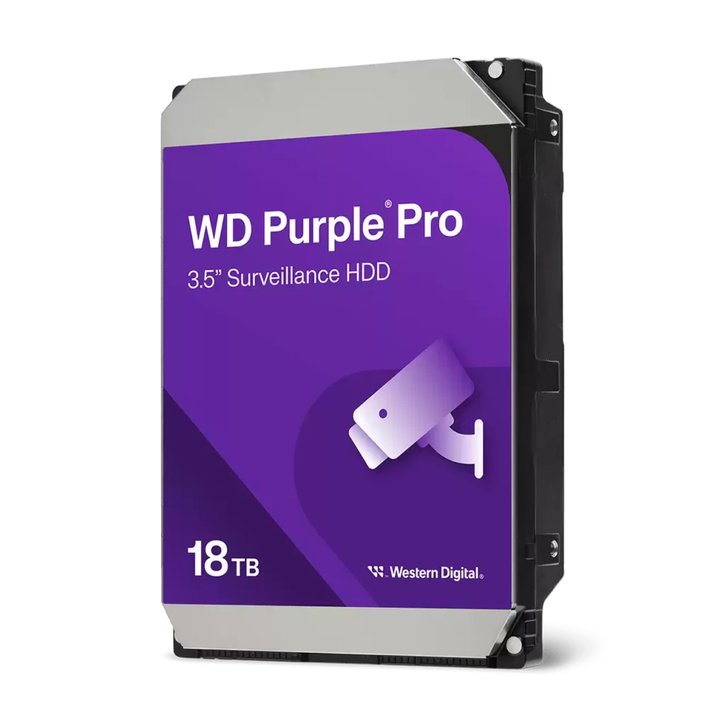 WD Purple PRO - 18TB SATA Surveillance Hard Drive
