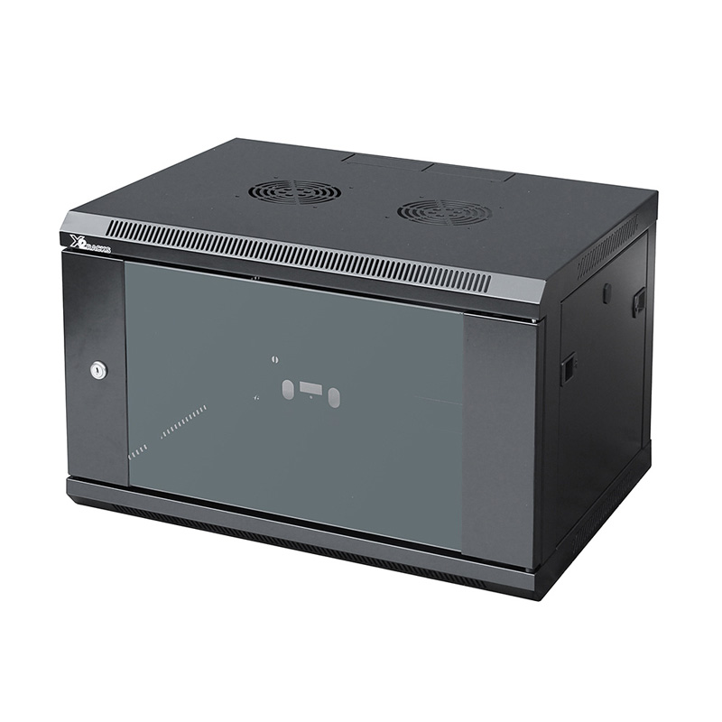 X2 Racks, 6RU Single Section Wall Mounted Cabinet