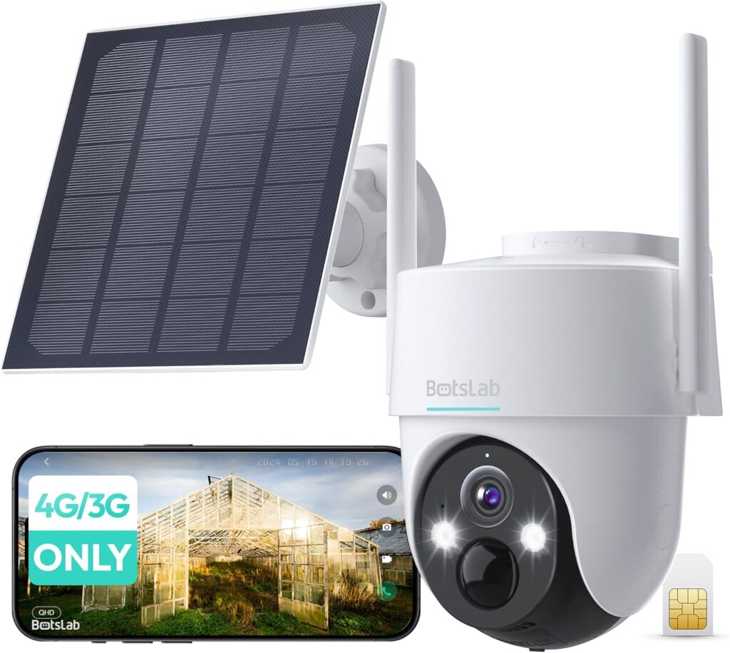 Botslab PT 4G Cellular Battery Camera (W314)