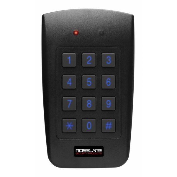 Rosslare - Single Gang Backlit goPROX & PIN Reader, Convertible