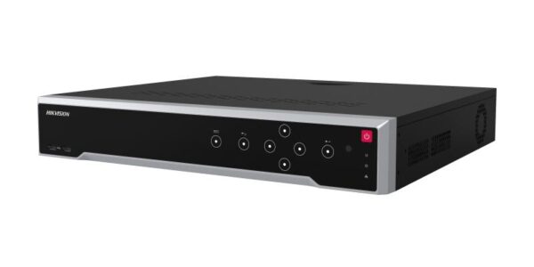 Hikvision 32ch M-Series 24 PoE NVR, 320Mbps, 32MP max, 4 Bay, 1.5RU, No HDD