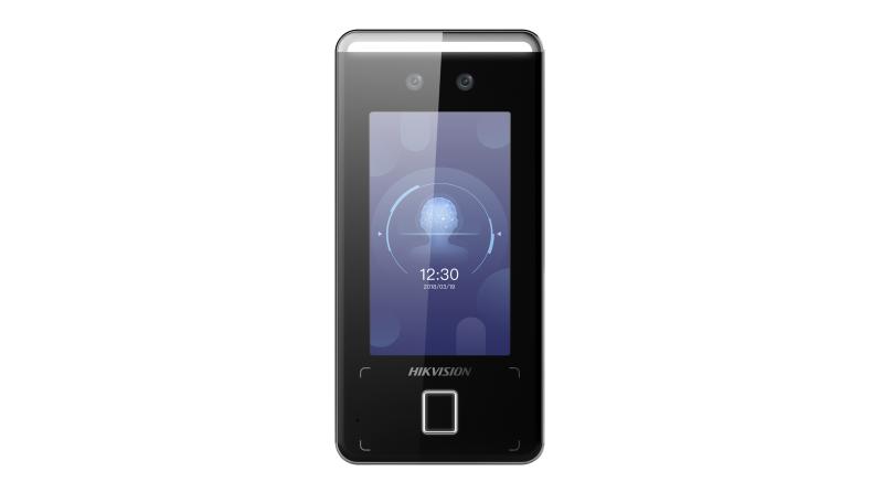 Hikvision 4.3 Inch Face Recognition Terminal, Touchscreen, WiFi, PoE