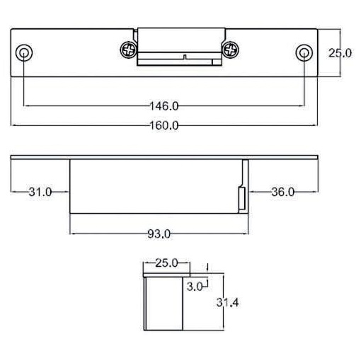 Mortise Electric Door Strike - Image 2
