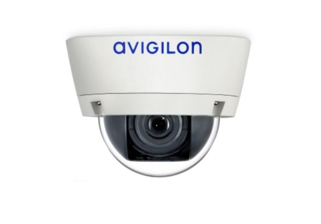 Avigilon 2.0C-H5A-DC2 2MP Indoor Dome IP Camera, H.265: H.264: MJPEG, 9-22mm 2.4x Varifocal Motorised Lens, Vandal Resistant, True WDR, Auto Focus Lens, ICR D/N Filter, AI-Metadata, External I/O, OnBoard Storage, 12VDC: 24VAC: PoE