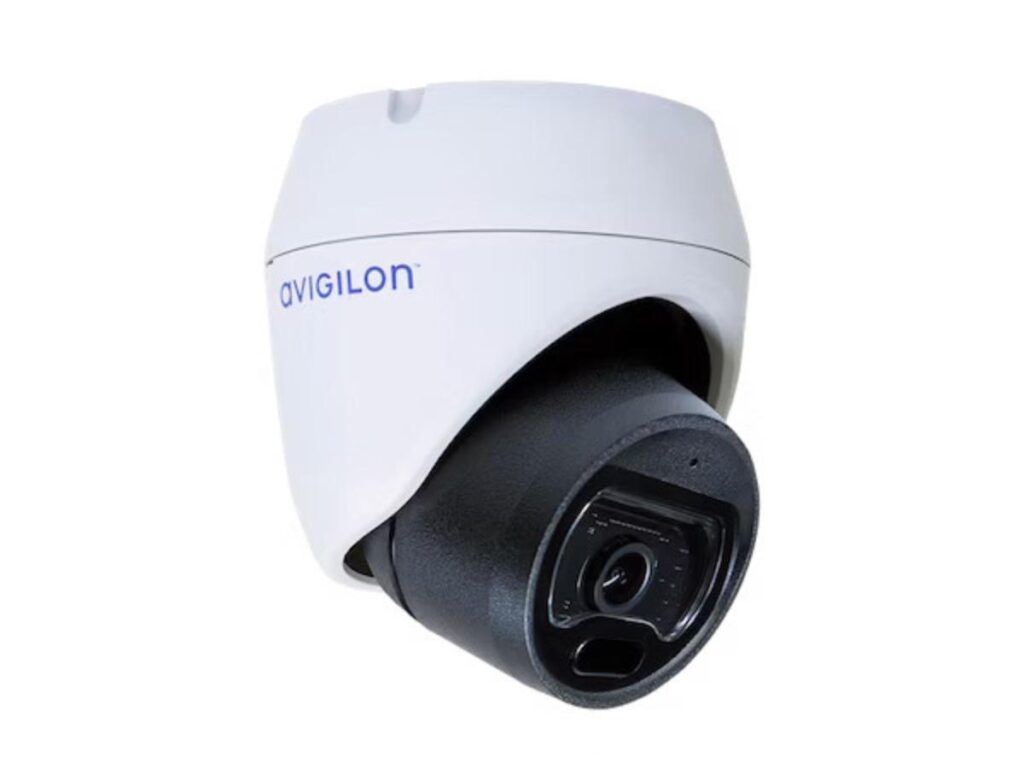 Avigilon 2.0C-H5M-DO1-IR 2MP Outdoor Dome IP Camera, H.265: H.264: MJPEG, 2.8mm Fixed Lens, Vandal Resistant, True WDR, ICR D/N Filter, IR LEDs, AI-Metadata, POE