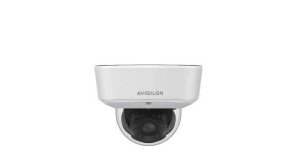Avigilon 5.0C-H6SL-D1 5MP Indoor Dome IP Camera, H.265: H.264: MJPEG, 3.4-10.5mm 3.1x Varifocal Motorised Lens, Vandal Resistant, True WDR, Auto Focus Lens, ICR D/N Filter, AI-Metadata, External I/O, OnBoard Storage, PoE