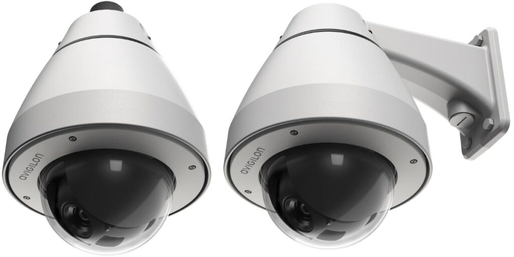 Avigilon 8.0C-H5A-PTZ-DP36 8MP Outdoor PTZ IP Camera, H.265: H.264: MJPEG, 4.4-88mm 20x PTZ Lens, Vandal Resistant, True WDR, Auto Focus Lens, ICR D/N Filter, AI-Metadata, External I/O, OnBoard Storage, 24VAC: 24VDC: PoE