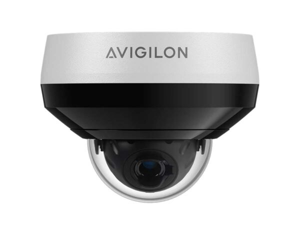 Avigilon 5.0C-H6M-DO1-IR 5MP Outdoor Dome IP Camera, H.265: H.264: MJPEG, 2.99mm Fixed Lens, Vandal Resistant, True WDR, ICR D/N Filter, IR LEDs, AI Analytics, PoE