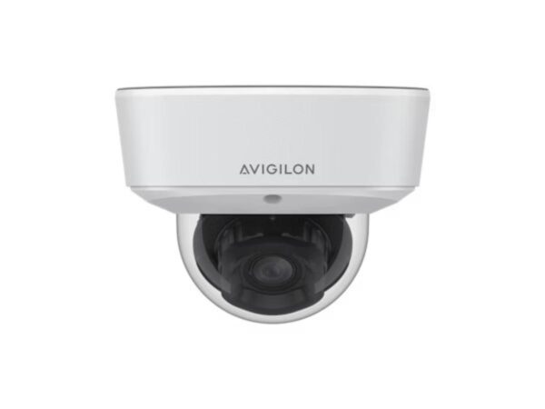 AVIGILON 8.0C-H6SL-DO1-IR H6SL 8MP Outdoor Dome IP Camera, H.265: H.264: MJPEG, 4.4-9.3mm 2x Varifocal Motorised Lens, Vandal Resistant, True WDR, Auto Focus Lens, ICR D/N Filter, IR LEDs, AI-Metadata, External I/O, OnBoard Storage, PoE