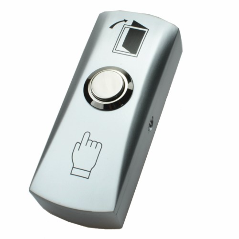 X2 Exit Button with Back Box, N/O, SPST, Screw Terminal