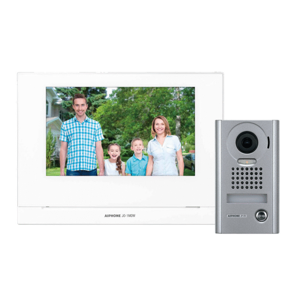 Aiphone JO 7" Video Intercom Kit, WiFi, Vandal Door Station, Surface Mount