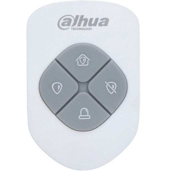 DAHUA AIRSHIELD WIRELESS 4 BUTTON KEYFOB WHITE WITH CR2032 BATTERY 433.1 - 434.6 MHz *BATTERY LIFE 5 YEARS