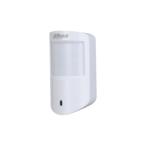 DAHUA AIRSHIELD SERIES WIRELESS PIR DUAL WHITE PET UP TO 18KG 12M DETECTION AREA PLASTIC WALL MOUNT 2.2M MOUNT HEIGHT 433.1-434.6MHz 1xCR123A BATTERY (3.3V)