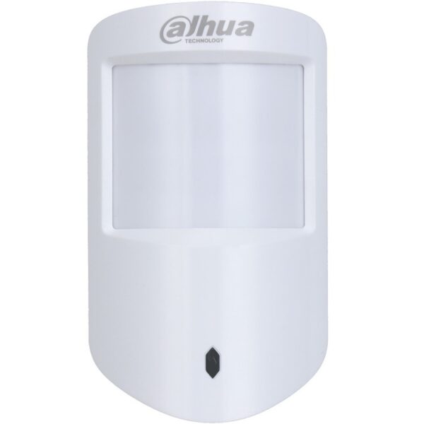 DAHUA AIRSHIELD SERIES WIRELESS PIR WHITE PET UP TO 18KG 12M DETECTION AREA WALL MOUNT 2.2M MOUNT HEIGHT 433MHz 1xCR123A BATTERY (3.3V)